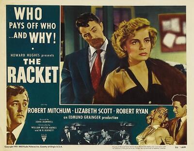 The Racket 1951 Dvd. Robert Mitchum. Copy Of Public Domain Film. Disc Only • 4.14£