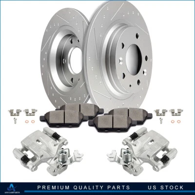 Rotores de pinza de freno trasero para Lincoln Zephyr MKZ Ford Fusion Mercury Milan Mazda Foto 1 de 4