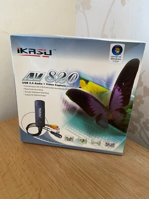 IKASU AV 820 USB 2.0 Audio + Video Capture - Convert to DVD - Image 1 of 4