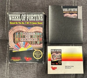 Wheel Of Fortune Nintendo NES Complete In Box w Manual! ~ Fast Shipping! ~ LQQK - Picture 1 of 6