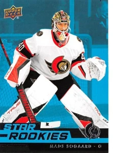 2022-23 Upper Deck Star Rookies Blue #17 Mads Sogaard - Picture 1 of 2