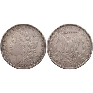 1880-O Morgan Silver Dollar 90% Silver Uncirculated Coin Collectible Series - Picture 1 of 1