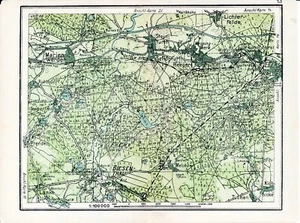 Eberswalde Biesenthal Schöpfurth 1922 orig. W-Karte + Text (6 S.) Marienwerder - Picture 1 of 2