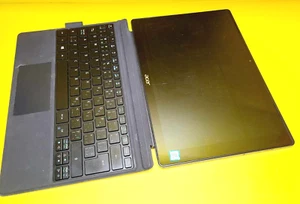 *CRKED SCREEN BUT WORKING* ACER N17P5 SWITCH 5 WINDOWS TABLET LAPTOP 12" TOUCH - Picture 1 of 7