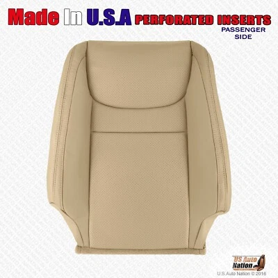 2001 2002 2003 For Toyota Highlander PASSENGER Top Perforated Leather Cover Tan - Image 1 of 4