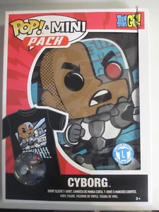 Funko POP! T-shirt Mini Pack Teen Titans Go! Cyborg personaggio e maglietta grande L - Foto 1 di 2