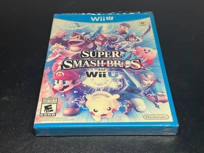 Super Smash Bros. (Nintendo Wii U, 2014)🔥Fast Shipping🔥Sealed w/ rip on top !~ - Image 1 of 3