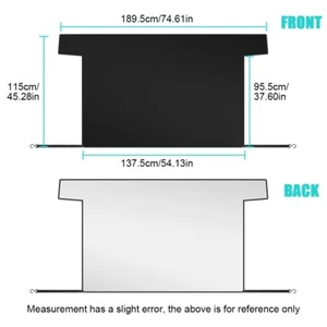 For Honda Foldable Car Front Windshield Sunshade Sun Shade for Car Cover Visor - Picture 1 of 9