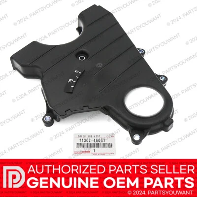 GENUINE Toyota Supra JZA80 2JZGTE 2JZGE OEM Lower Timing Belt Cover 11302-46031 - Image 1 of 4