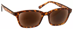 Sun Readers Reading Glasses Mens Womens UV400 Large Brown Tortoiseshell UVSR019 - Picture 1 of 1