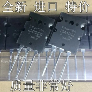 10 pares (20 piezas) de transistor de potencia TTC5200 y TTA1943 PNP - Imagen 1 de 1