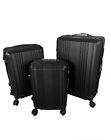 Zestaw walizek 3 szt. w różnych kolorach podróżny bagaż lotniczy