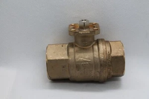 1" ISO actuation Ball valve, Brass - Picture 1 of 2