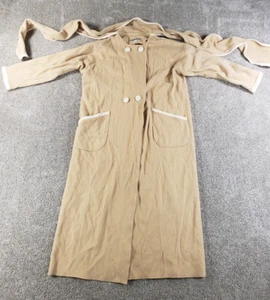 Giacca trench donna sportiva vintage Inherit XL beige lana cashmere?? - Foto 1 di 19