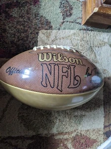 Vintage Wilson Official NFL Game Football Field Signed Paul Tagliabue USA No Box - Picture 1 of 5