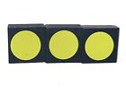 Qwirkle Ersatz Original-Zubehör-Hersteller 3 gelbe Kreisfliesen Komplettset