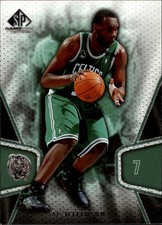 2007-08 SP Game Used Boston Celtics Basketball Card #4 Al Jefferson