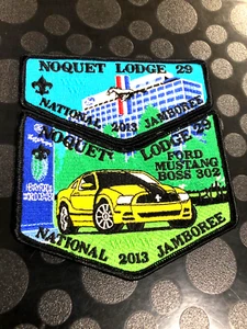 OA NOQUET LODGE 29 2013 NATIONAL JAMBOREE FORD MUSTANG BOSS 302 TWO PIECE SET - Picture 1 of 1