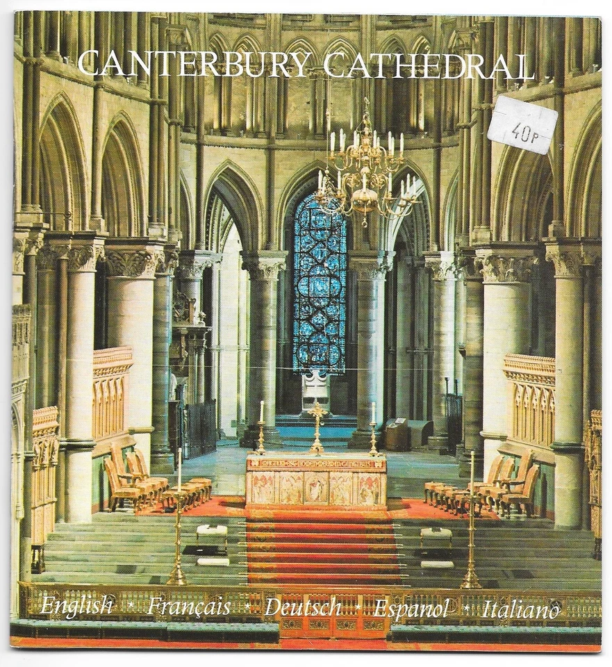 Canterbury Cathedral - Pitkin Souvenir Booklet - 1974 - 24 pages - Image 1 of 1