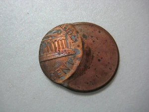 US 1990? Lincoln 1C Cent Error Coin , Used - Picture 1 of 2