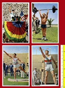 #09674C Germania 1932. Lotto di 4 carte collezionabili per le Olimpiadi di Los Angeles 1932 - Foto 1 di 2