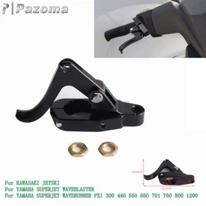 Kit de palanca de acelerador de dedo de aluminio para embarcaciones negro para Yamaha Kawasaki JETSKI - Imagen 1 de 8