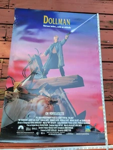 Vintage 1991 Dollman Movie Original Poster VHS Rental PROMO Horror Scary - Picture 1 of 7