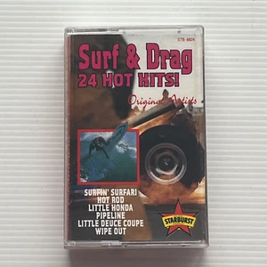 Surf & Drag 24 Hot Hits Original Artists Music Cassette Tape - Bild 1 von 5