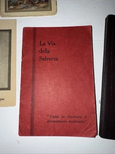 1921 Manualetto di Preghiere Italian Prayer Book, Novena Manual, And Much More - Picture 1 of 13