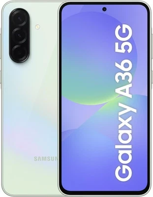 Smartphone Telefono Samsung Galaxy A36 A366 5G 8/256GB Dual Sim Lime - Immagine 1 di 4