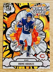 2025 Panini Donruss ROME ODUNZE Bomb Squad #BS-ROE Chicago Bears - Picture 1 of 2
