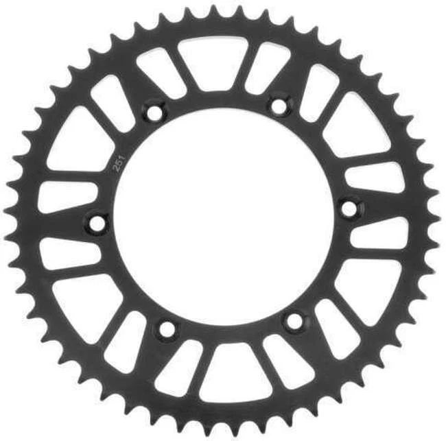 Yamaha Rear Steel Sprocket 520 48T - Black BikeMaster 965121 - Image 1 of 2
