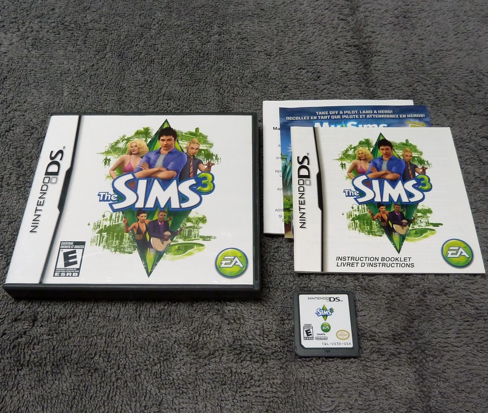 The Sims 3 (Nintendo DS, 2010) Complete, Authentic - Image 1 of 1