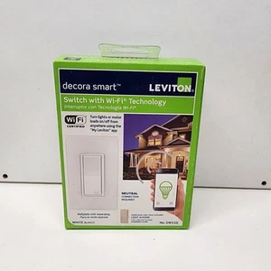 Leviton Decora Smart Wi Fi Light Almond - Picture 1 of 2