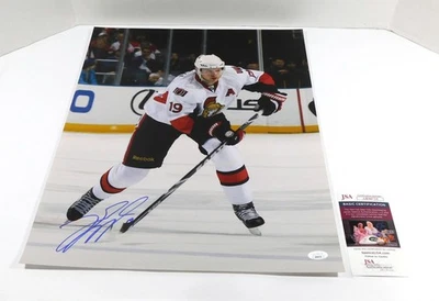 Jason Spezza Signed 16 x 20 Color Photo Senators JSA Auto AR90724 - Image 1 of 3
