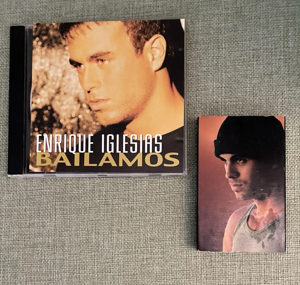 Enrique Iglesias    **CD / CASSETTE LOT**     Be With You  --  Bailamos Foto 1 de 1