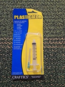 Craftics 5cc Solvent Applicator Syringe with a 25 Gauge Needle - Picture 1 of 2