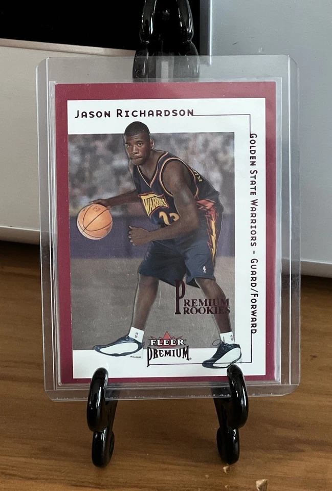 2001-02 Fleer Premium Rookies Ruby Jason Richardson RC #169/50 Foto 1 de 4