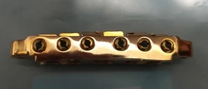 Yamaha SG Guitar Bridge YBB-III Original Vintage Rare Gold Hardware Japan JP - Picture 1 of 4