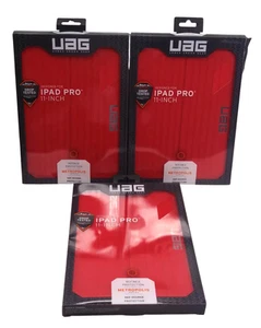 Lot 3 Urban Armor Gear UAG Metropolis Case For Apple iPad Pro 11" (1st Gen) Red - Picture 1 of 3