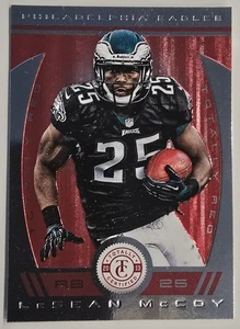 2013 Panini Totalmente Certificado Totalmente Platino Rojo LeSean McCoy #38 Eagles 🔴✨️ - Imagen 1 de 2