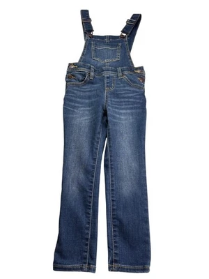 Cat & Jack Girls Denim Overalls Size XS (4/5) - Image 1 of 4