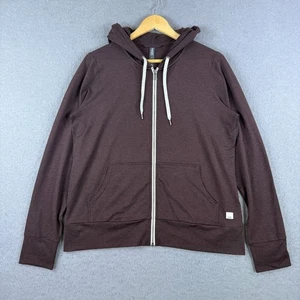 Vuori Damen Halo Performance Hoodie 2.0 Braun Gr. M Full Zip VW268 - Bild 1 von 8