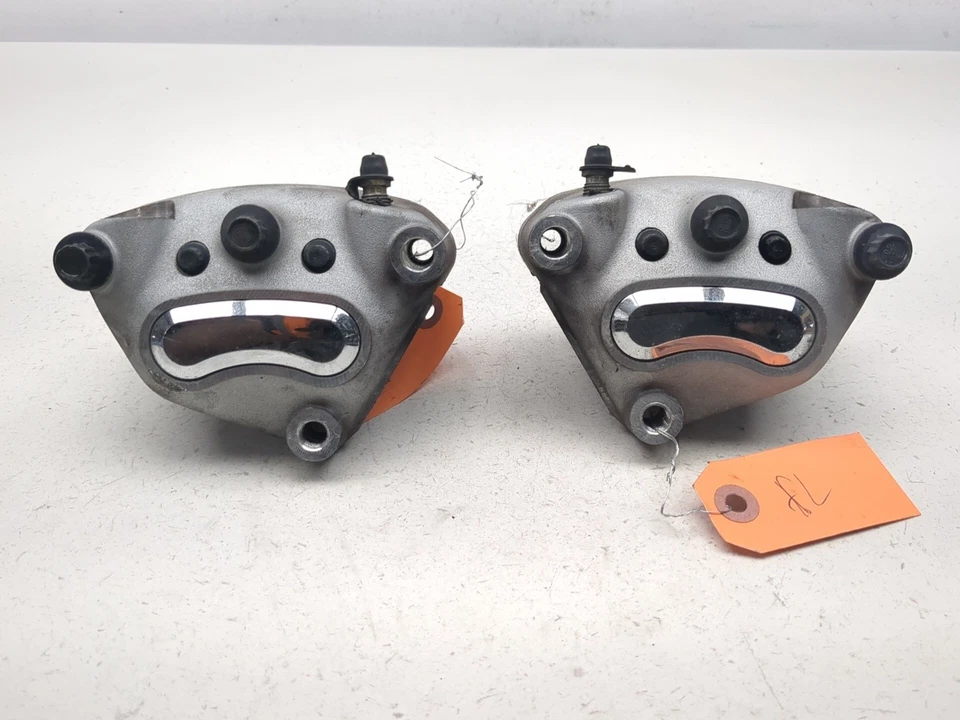 98-06 Harley Ultra Classic Electra Glide FLHTCUSE Front Brake Calipers Set - Image 1 of 4