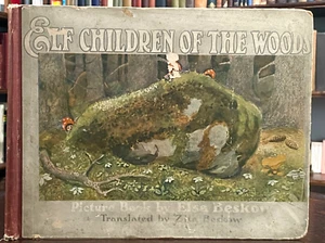 ELF CHILDREN OF THE WOODS - Elsa Beskow, 1st 1932 - ILLUSTRATED FAIRIES, ELVES - Picture 1 of 11