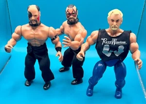 1985 AWA Remco All Star Wrestlers Serie 3 THE ROAD WARRIORS & PAUL ELLERING - Bild 1 von 15