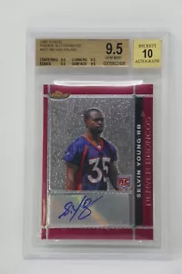 2007 Finest novato AU #121 Selvin joven novato Beckett 9,5 gema como nuevo - Imagen 1 de 8