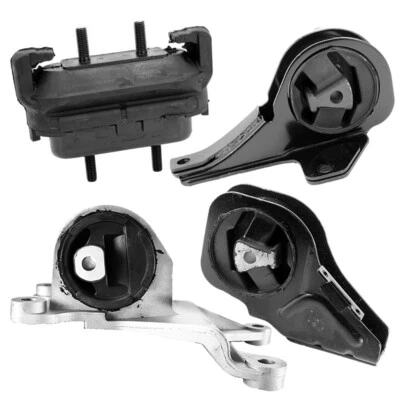 Hyd. Engine Mount & Trans Mounts 4PCS For Pontiac Grand AM 05-99 3.4; Heavy Duty - Image 1 of 4