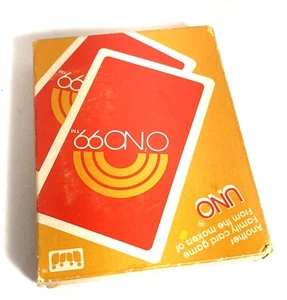 VINTAGE ORIGINAL 1980 UNO 99 CARD GAME 100% COMPLETE UNO - Picture 1 of 7
