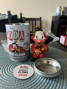 LIMITED EDITION EXCLUSIVE Ghost Clown Scooby-Doo Funko Soda Shop Scooby Doo TV - Picture 1 of 2